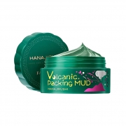 HANAJIRUSHI VOLCANIC PACKING MUD Face Pack 80g / Маска для лица с глиной 80 гр