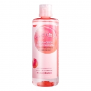 HANAJIRUSHI JUICY CLEANSING LOTION 380ml / Очищающий и увлажняющий кожу лосьон с экстрактами персика 380 мл