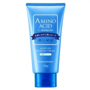 HANAJIRUSHI AMINO ACID MOISTURE WASHING CREAM 150g/ Увлажняющая пенка для умывания с 11 видами аминокислот, гиалуроновой кислой и натуральными растительными экстрактами, 150 гр