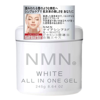 NMN White All In One Gel/Увлажняющий гель для лица «всё в одном» с никотинамидом, ниацинамидом, витамином С, аллатоином, экстрактом риса, гиалуроновой кислотой, 245 г