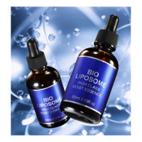 BIO LIPOSOME HIGH CLASS MOIST ESSENCE/Антивозрастная сыворотка для лица с 2 видами липосомов, гиалуроновой кислотой, астаксантином, ниацинамидом, коллагеном, 60 мл