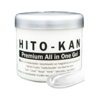 HITO－KAN Premium All in One Gel/Гель для лица со стволовыми клетками, плацентой, гиалуроновой кислотой, ретинолом, коллагеном, лецитином, токоферолом, золотом, серебром 270 г
