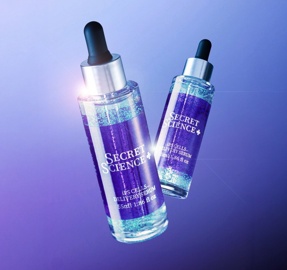 SECRET SCIENCE iPS CELLS DELIVERY SERUM/Увлажняющая сыворотка с iPS-клетками, церамидами, ретинолом, глутатионом, коэнзимом Q10, галактомицетами, 55 мл