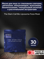 The Stem Cell Bio Liposome Face Mask/Маска для лица со стволовыми клетками, ретинолом, ниацинамидом, экзосомами, биолипосомами, гиалуроновой кислотой и растительными экстрактами, 30 шт
