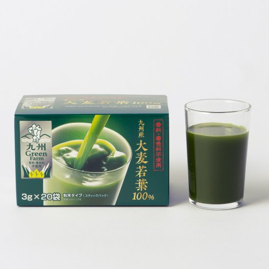 Аодзиру ячменый 100% (GF Kyushu barley young leaves 100% aojiru) 50 саше