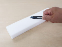 KOKUBO Губка кухонная меламиновая 30 см (1 шт в упаковке)/Tetu chan melamine kitchen sponge 