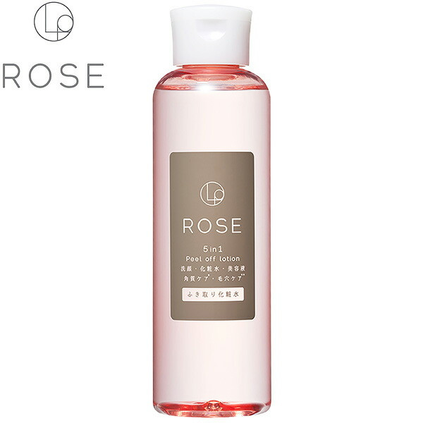 KITAO Rose Arotech 5 in 1 Peel off Lotion/Очищающий лосьон для лица с экстрактами роз, коллагеном, гиалуроновой кислотой, 3 видами керамидов и растительными экстрактами 250 мл