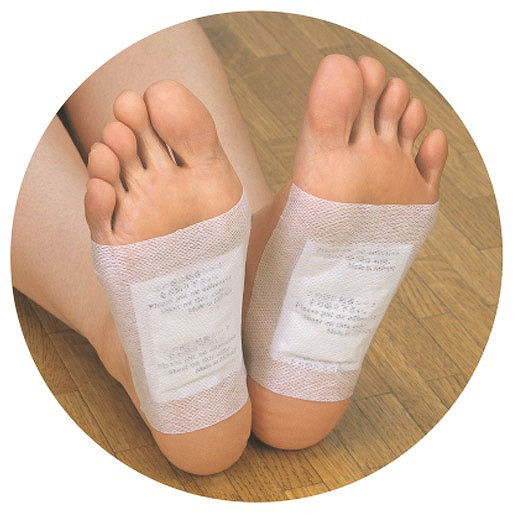 KOKUBO Ginseng relaxation foot sheet/Шлаковыводящий пластырь для ног с экстрактом женьшеня, 1 шт