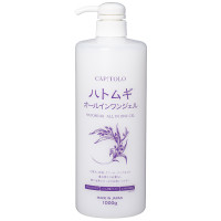 Hatomugi All In One Gel/Увлажняющий гель для лица «всё в одном» с ниацинамидом, экстрактом коикса, плацентой, гиалуроновой кислотой, аминокислотами и ботаническим комплексом, 1000 мл