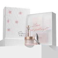 AXXZIA BEAUTY EYES Eye Care Set Sakura/ Набор для ухода вокруг глаз с массажной плиткой