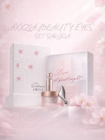 AXXZIA BEAUTY EYES Eye Care Set Sakura/ Набор для ухода вокруг глаз с массажной плиткой