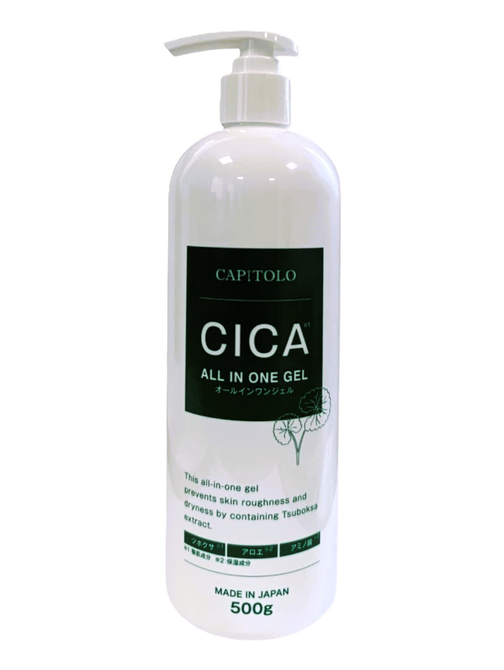 CICA ALL IN ONE GEL/Увлажняющий гель для лица «всё в одном» с экстрактом CICA, гиалуроновой кислотой, маслом ши, аминокислотами и ботаническим комплексом, 500 гр