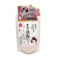 Maiko rice sakekasu sakura face wash/Пенка для очищения кожи лица с ферментированным экстрактом рисового саке и риса, экстрактом сакуры, коллагеном, гиалуроновой кислотой и растительными экстрактами 170 г