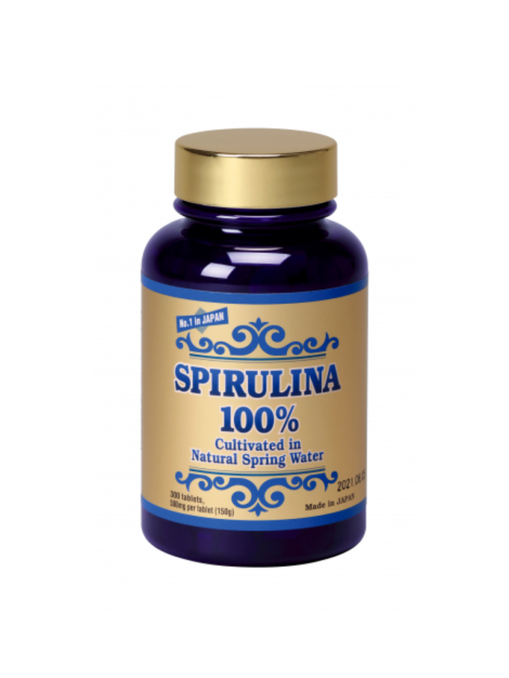 Спирулина 100%, 300 таблеток по 500 мг