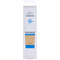 LOVE MAKER Perfect UV Foundation/Тональный увлажняющий крем-санскрин SPF50+, PA+++ 40 г