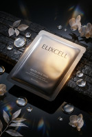 ELIXCELL Revita Face Mask/Маска для лица с экстрактами стволовых клеток, фуллереном, плацентой, маннитолом, коллагеном, арбутином, скваланом и гиалуроной кислотой 40 шт
